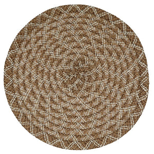 Woven Linen Placemat - Brown