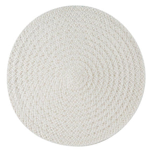 Woven Linen Placemat - White