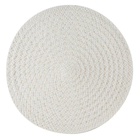 Woven Linen Placemat - White