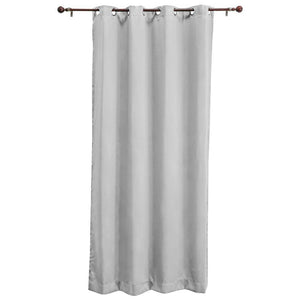 54" X 84" Grommet-Top Tribeca Curtain Panel - Light Gray