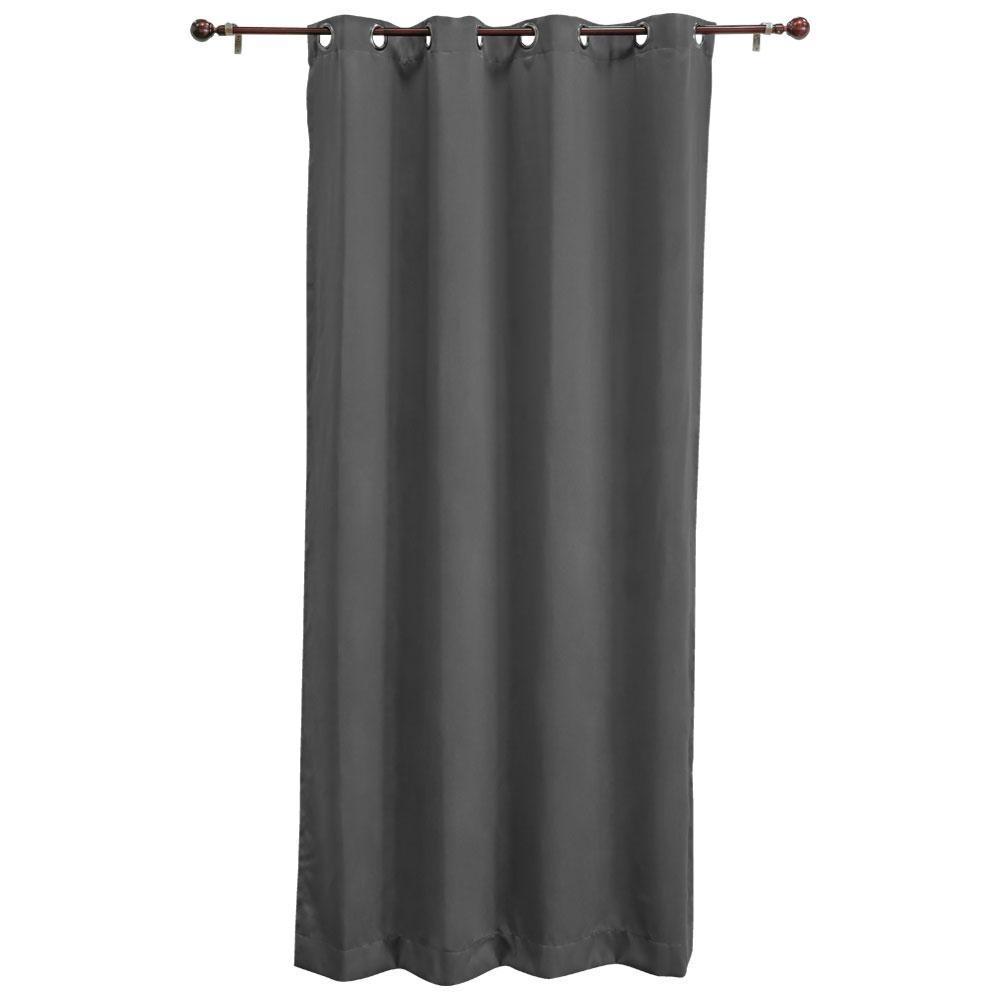 54" X 84" Grommet-Top Tribeca Curtain Panel - Gray