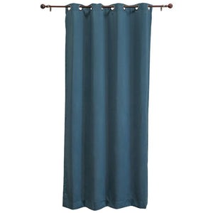 54" X 84" Grommet-Top Tribeca Curtain Panel - Teal