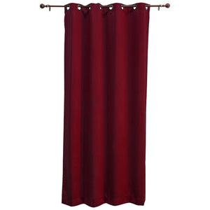 54" X 84" Grommet-Top Tribeca Curtain Panel - Red