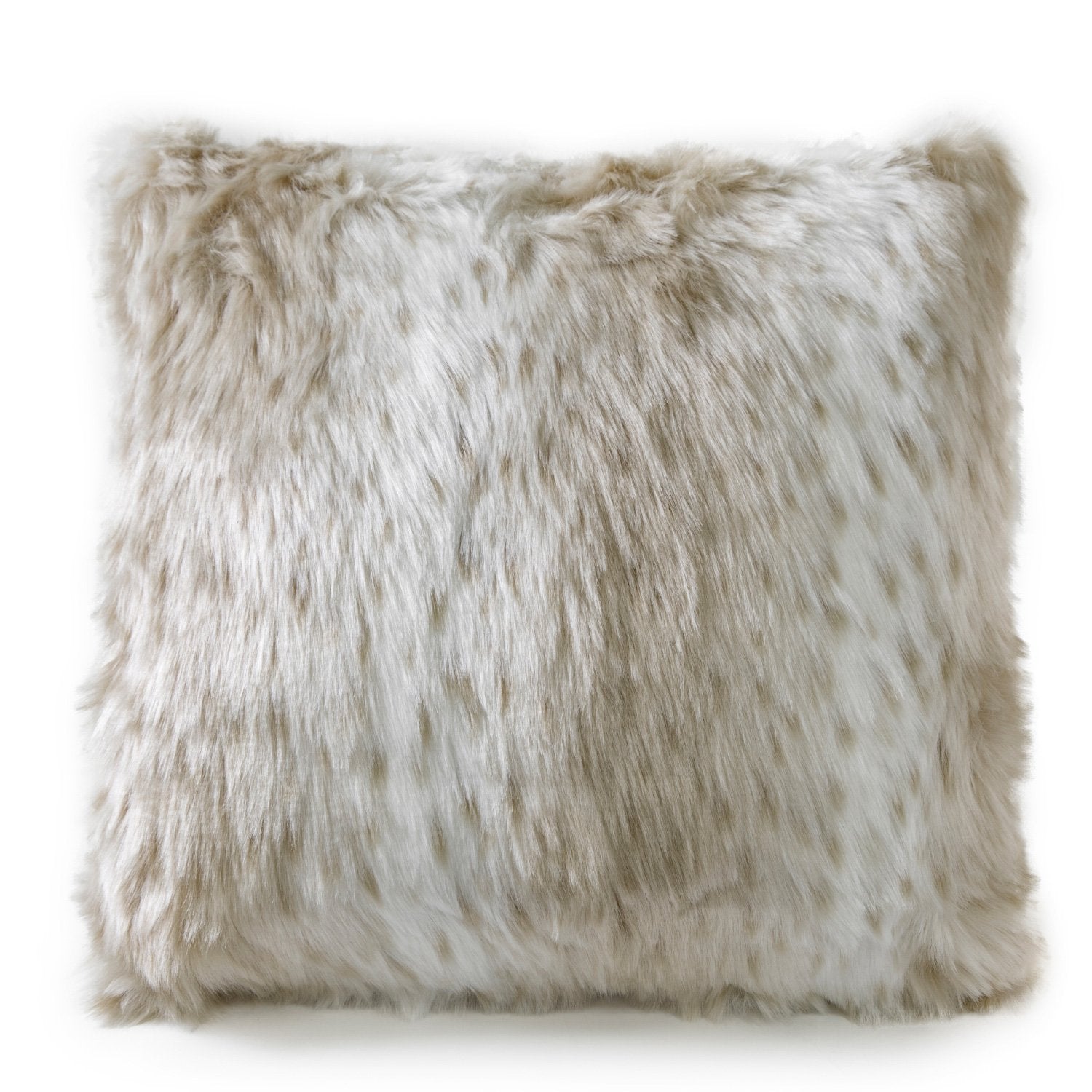 Faux Fur Accent Pillow