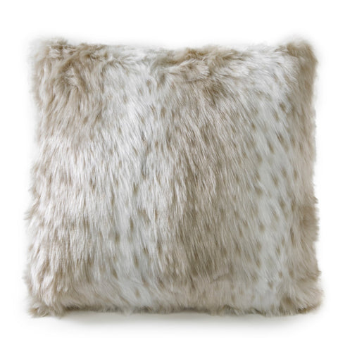 Faux Fur Accent Pillow