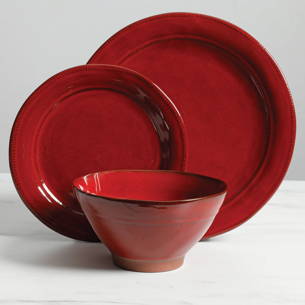 12PC Terracotta Dinnerware Set