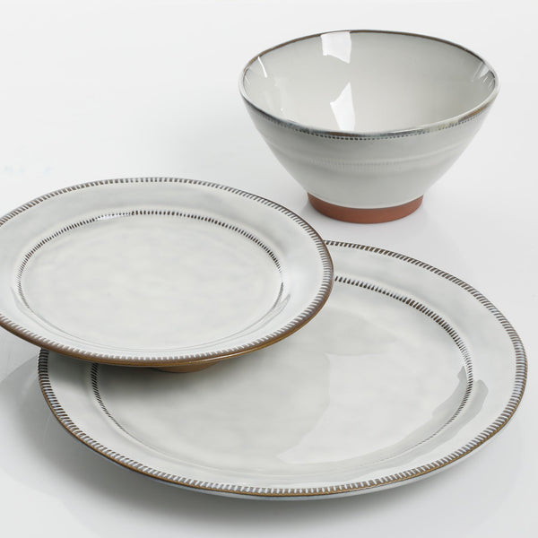 12PC Terracotta Dinnerware Set