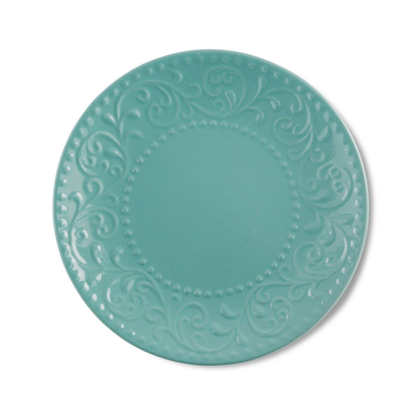 Embossed Scroll Salad Plate