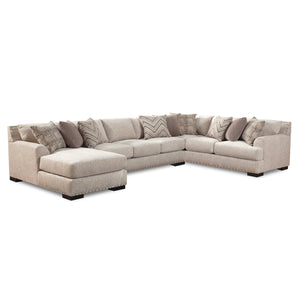 Capri Sectional Right Facing Tux Sofa Left facing Chaise