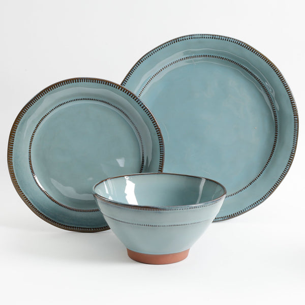 12PC Terracotta Dinnerware Set